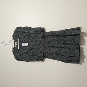 Michael Kors cascade sleeveless dress